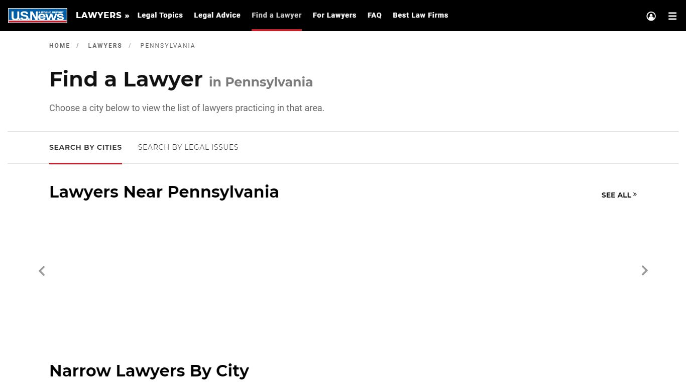 Pennsylvania Lawyers | Lawyer Directory